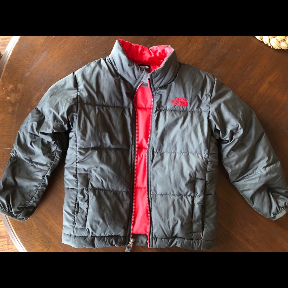 Kids north face winter jacket